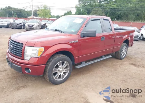 2014 Ford F-150 Stx z USA, uszkodzony, nr VIN 1FTEX1CM5EKE75824